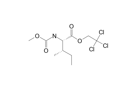 L-Isoleucine, N-methoxycarbonyl, 2,2,2-trichloroethyl ester