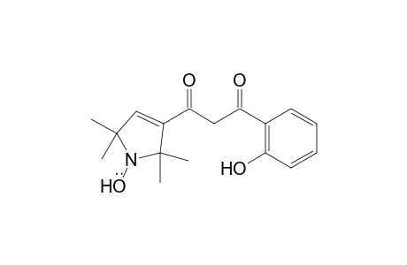 1-(1-Oxyl-2,5-dihydro-2,2,5,5-tetramethyl-1H-pyrrol-3-yl)-3-(2'-hydroxyphenyl)propane-1,3-dione radical