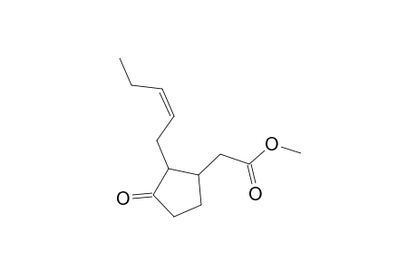 Methyl (3-oxo-2-[(2Z)-2-pentenyl]cyclopentyl)acetate