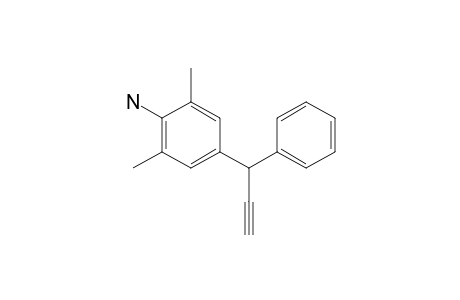 Benzenamine, 2,6-dimethyl-4-(1-phenyl-2-propynyl)-