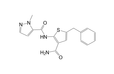 N-[3-(aminocarbonyl)-5-benzyl-2-thienyl]-1-methyl-1H-pyrazole-5-carboxamide