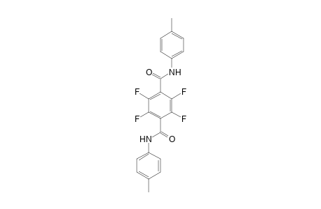 2,3,5,6-tetrafluoro-1-N,4-N-bis(4-methylphenyl)benzene-1,4-dicarboxamide
