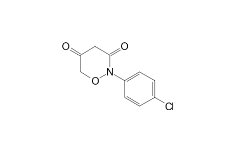 2-(p-chlorophenyl)tetrahydro-2H-1,2-oxazine-3,5-dione