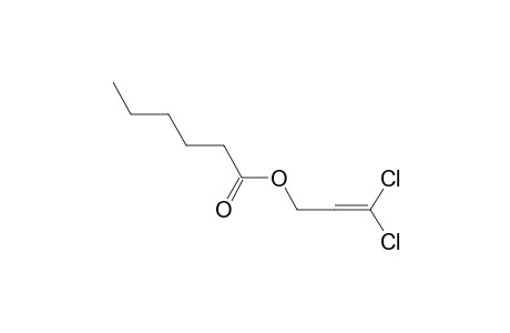 3,3-Dichloro-2-propen-ol, hexanoate