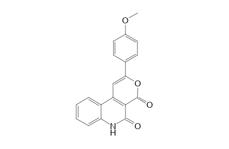 2-(4-methoxyphenyl)-6H-pyrano[3,4-c]quinoline-4,5-dione