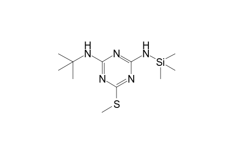 1,3,5-Triazine-2,4-diamine, N-(1,1-dimethylethyl)-6-(methylthio)-N'-(trimethylsilyl)-