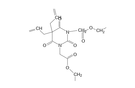 5,5-diallylhexahydro-2,4,6-trioxo-1,3-pyrimidinediacetic acid, diethyl ester