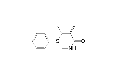 Butanamide, N-methyl-2-methylene-3-(phenylthio)-