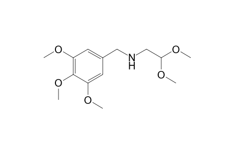 2,2-dimethoxy-N-(3,4,5-trimethoxybenzyl)ethanamine