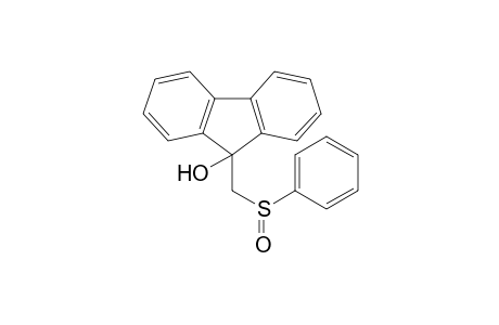 9-[(PHENYLSULFINYL)METHYL]FLUOREN-9-OL