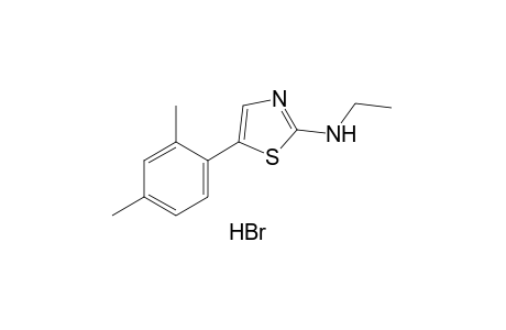 2-(ethylamino)-5-(2,4-xylyl)thiazole, monohydrobromide