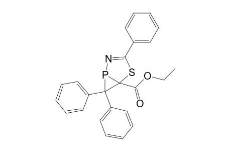 3,6,6-triphenyl-4-thia-2-aza-1-phosphabicyclo[3.1.0]hex-2-ene-5-ethylcarboxylate