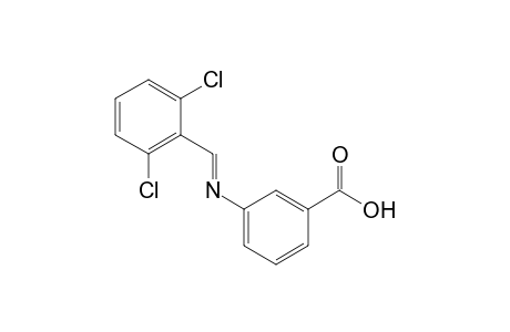 m-[(2,6-dichlorobenzylidene)amino]benzoic acid
