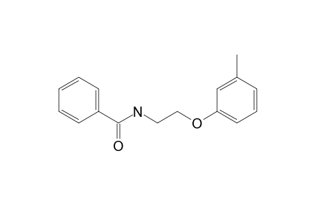 N-(2-(m-Tolyloxy)ethyl)benzamide