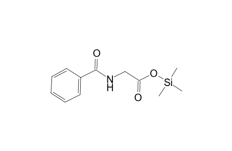 Glycine, N-benzoyl-, trimethylsilyl ester