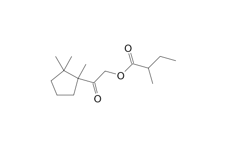 [2-oxo-2-[1,2,2-trimethylcyclopentyl]ethyl] 2-methylbutanoate