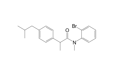 N-(2-bromophenyl)-2-(4-isobutylphenyl)-N-methyl-propanamide