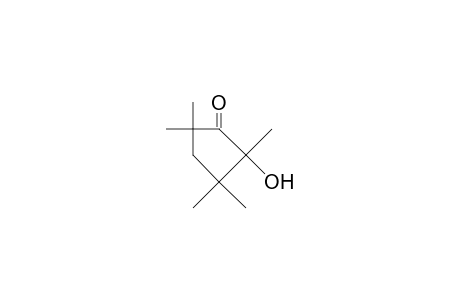 2-Hydroxy-2,3,3,5,5-pentamethyl-cyclopentanone