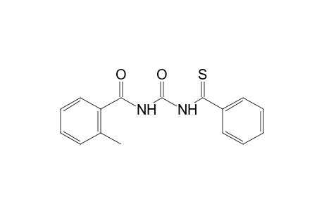 1-(thiobenzoyl)-3-(o-toluoyl)urea