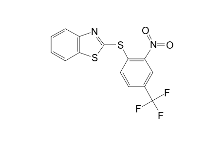2-([2-Nitro-4-(trifluoromethyl)phenyl]sulfanyl)-1,3-benzothiazole