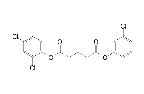 Glutaric acid, 3-chlorophenyl 2,4-dichlorophenyl ester