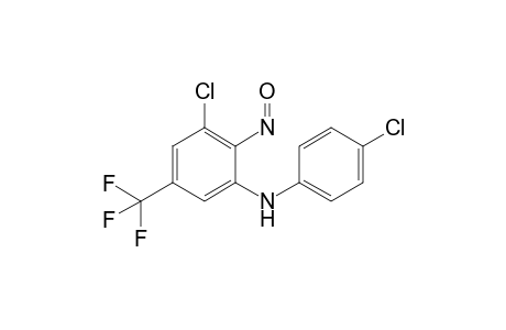 3-Chloro-N-(4-chlorophenyl)-2-nitroso-5-(trifluoromethyl)aniline