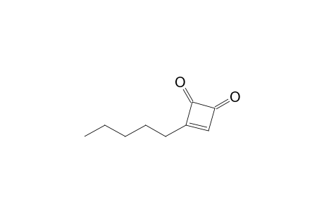 3-amylcyclobut-3-ene-1,2-quinone