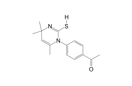 4'-[2-mercapto-4,4,6-trimethyl-1(4H)-pyrimidinyl]acetophenone