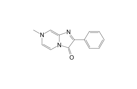 3,7-Dihydro-2-phenyl-7-methylimidazo[1,2-a]pyrazin-3-one