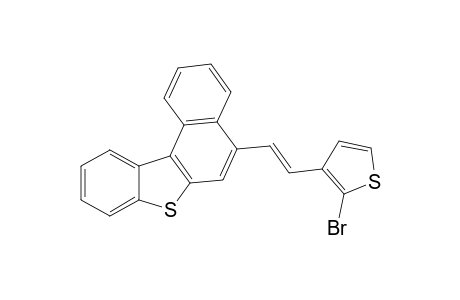 5-[(E)-2-(2-bromanylthiophen-3-yl)ethenyl]naphtho[2,1-b][1]benzothiole