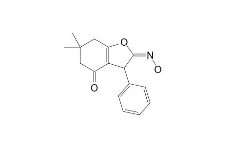 (E)-2-(Hydroxyimino)-6,6-dimethyl-3-phenyl-2,3,6,7-tetrahydrobenzofuran-4(5H)-one