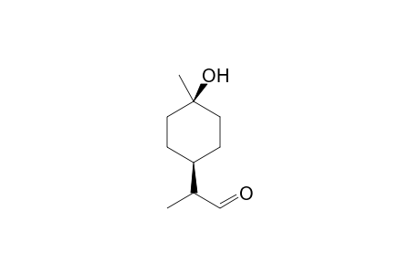 (R-1,C-4)-1-HYDROXY-PARA-MENTHAN-9-AL;(R-1',C-4')-2-(4'-HYDROXY-4'-METHYL-CYClOHEXYL)-PROPANAL