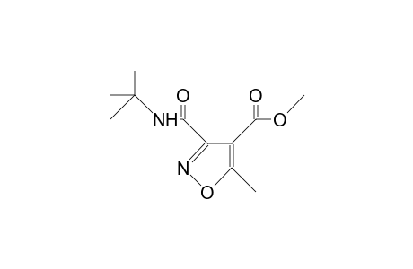 4-Isoxazolecarboxylic acid, 3-[[(1,1-dimethylethyl)amino]carbonyl]-5-me