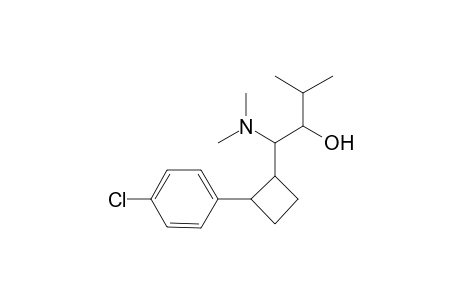 Sibutramine-M (HO-) MS2