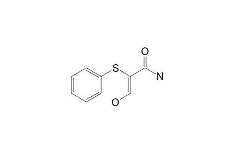 Z-3-Hydroxy-2-(phenylsulfanyl)propenamide