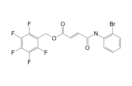 Fumaric acid, monoamide, N-(2-bromophenyl)-, pentafluorobenzyl ester