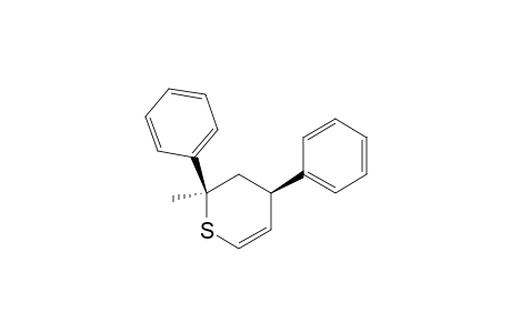 cis-2-Methyl-2,4-diphenyl-3,4-dihydro-2H-thiopyran