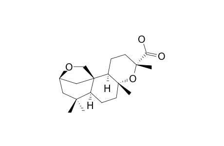 2-BETA,20,8-ALPHA,13-DIEPOXY-15-NORLABDAN-14-OIC-ACID