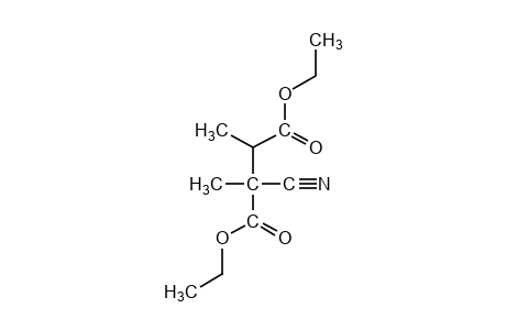 2-cyano-2,3-dimethylsuccinic acid, diethyl ester