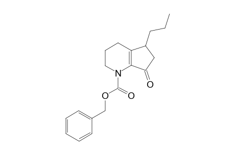 7-Oxo-5-propyl-2,3,4,5,6,7-hexahydro[1]pyrindine-1-carboxylic acid benzyl ester