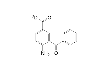 2-Amino-5-(formyl-d)benzophenone