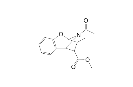 6-exo-methoxycarbonyl-7-endo-methyl-8-acetyl-2-oxa-8-azabenzo[c]bicyclo[3.2.1]octane