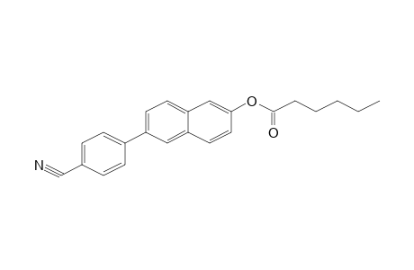 6-(4-Cyanophenyl)-2-naphthyl hexanoate