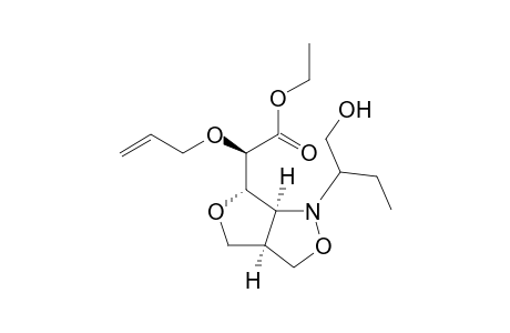 Ethyl (1'S,2R,2"R,5'R,8'S)-2-[2'-(1"-Hydroxybutan-2"-yl)-3',7'-dioxa-2'-azabicyclo[3.3.0]oct-8'-yl]-3-oxahex-5-enoate