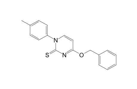 4-BENZOXY-1-PARA-TOLYLPYRIMIDINE-2(1H)-THIONE