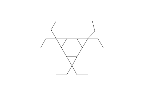 3,3,6,6,9,9-hexaethyl-trans-tetracyclo[6.1.0.0 2,4. 0 5,7] nonane