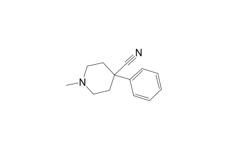 4-Piperidinecarbonitrile, 1-methyl-4-phenyl-