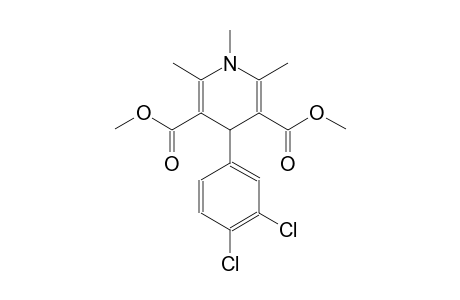 Dimethyl 4-(3,4-dichlorophenyl)-1,2,6-trimethyl-1,4-dihydro-3,5-pyridinedicarboxylate