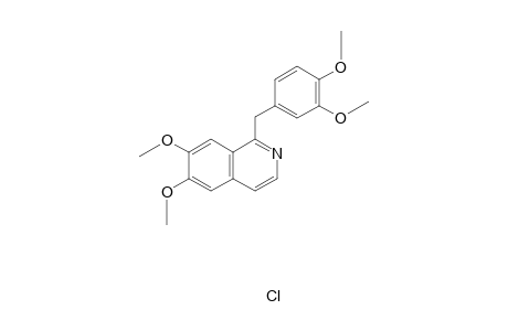 1-(3,4-Dimethoxybenzyl)-6,7-dimethoxyisoquinoline hydrochloride