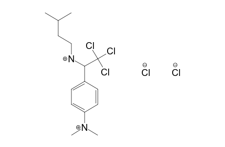 N^4,N^4-dimethyl-N^alpha-isopentyl-alpha-(trichloromethyl)toluene-alpha,4-diamine, dihydrochloride